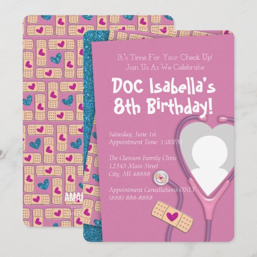 Doc is op uitnodiging van de dag (Voorkant / Achterkant)