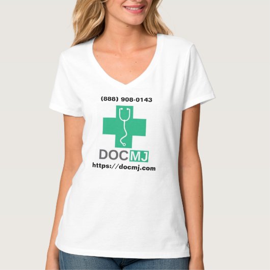 DOC MJ T-shirt voor vrouwen (Voorkant)
