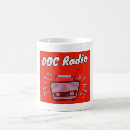 DOC Radio Coffee Mok (Center)