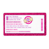 Doc Voorschrift Flesetiketten Sparkle Etiket (Voorkant)