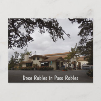 Doce Robles tijdens het oogstseizoen Briefkaart