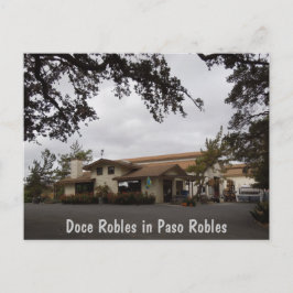 Doce Robles tijdens het oogstseizoen Briefkaart