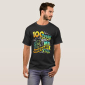 Docent 100e dag van de school met Geweldige klas T-shirt (Voorkant volledig)