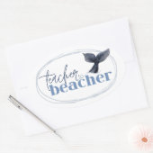 Docent aan Beacher sticker (Envelop)