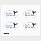 Docent aan Beacher sticker (Vel)