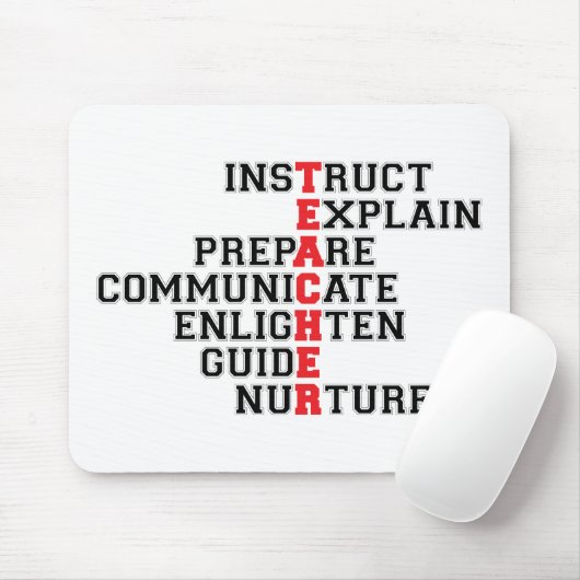 Docent Acrost Muismat (Met muis)