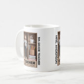 Docent actiefiguur AI Boxed Doll Style 3D Koffiemok (Voorkant links)