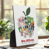 Docent Apple Collage Teacher's Gift 22 Foto's Fotoplaat