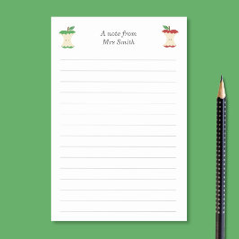 Docent Apple Core en Lines Post-it® Notes