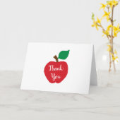 Docent Apple Dank u wel Kaart (Gele Bloem)
