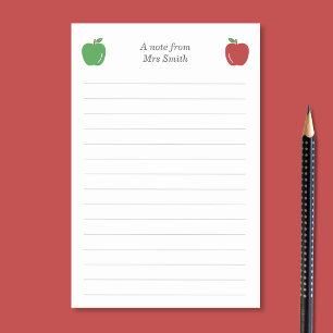 Docent Apple en Lines Post-it® Notes