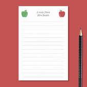Docent Apple en Lines Post-it® Notes