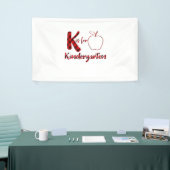 Docent art Kis voor Kindergarten Spandoek (Beurs)