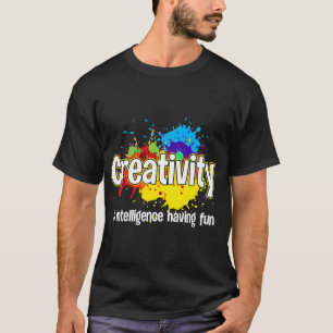 Docent Baan Schattigee Creativiteit Kunst voor Man T-shirt