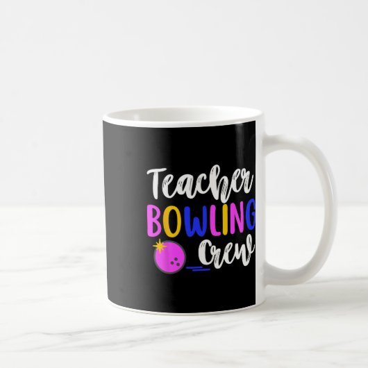 Docent Bowling Crew Grappige Groep Matching Koffiemok (Rechts)