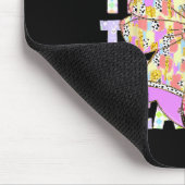 Docent Bunny Coquette Bow Pencil Bunny Paasdag Muismat (Hoek)