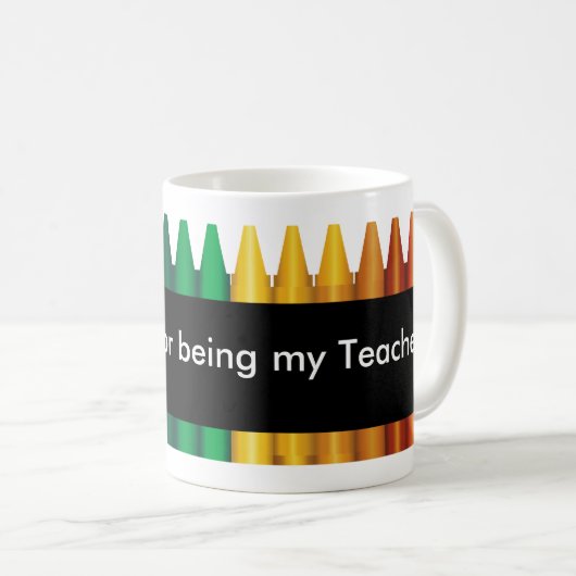 Docent Crayon Design Mok 3 (Voorkant rechts)