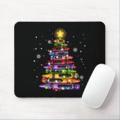 Docent Crayon Kerstboom Lights Student School Muismat (Met muis)