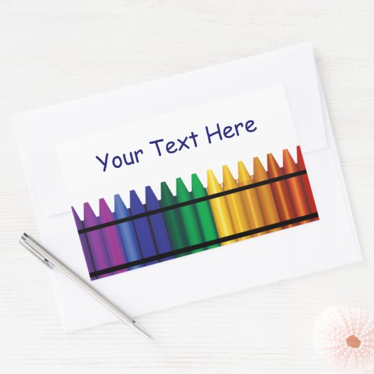 Docent Crayons Sticker (Envelop)