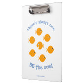 Docent Cute Inspirerend Gezegde Goldfish Klembord (Links)