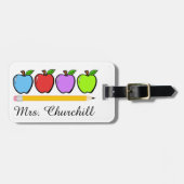 Docent Dank u Bagagelabels - SRF (Voorkant horizontaal)