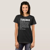 Docent Definition Noun Docent School C T-shirt (Voorkant volledig)
