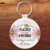 docent docent-assistent Daisy TA Sleutelhanger (Achterkant)