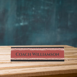 Docent Educator Coach Professioneel Afrikaans Deco Bureau Naambordje