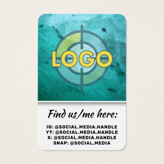 Docent Educator School District Admin Personeel Fo Visitekaartje (Achterkant)