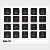 Docent Fifth Grade Tribe Vierkante Sticker (Vel)