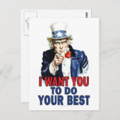 Docent Gift Notes - oom Sam Briefkaart (Voorkant / Achterkant)