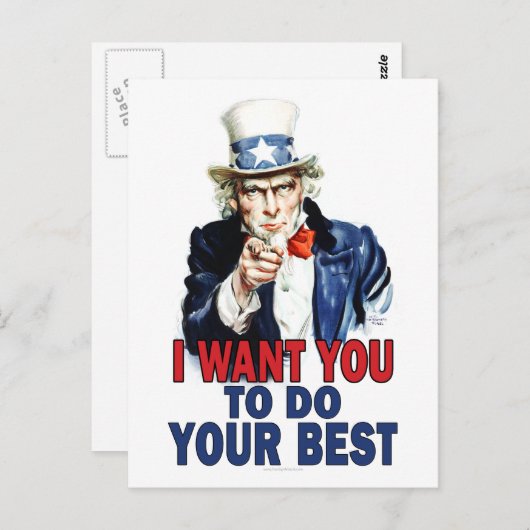 Docent Gift Notes - oom Sam Briefkaart (Voorkant / Achterkant)