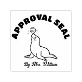 Docent goedgekeurd zegel  zelfinktende stempel (Design)