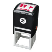 Docent Grading Stamp: B+, GOED Zelfinktende Stempel (Product)
