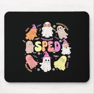 Docent Halloween Spooky Speciaal Onderwijs Team Muismat