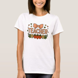 Docent Hearts Strawberry Daisy T-shirt