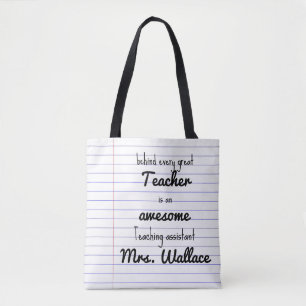 docent hulp canvas tas docent assistentie TA