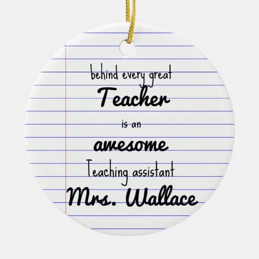 docent hulp canvas tas docent assistentie TA Keramisch Ornament (Voorkant)