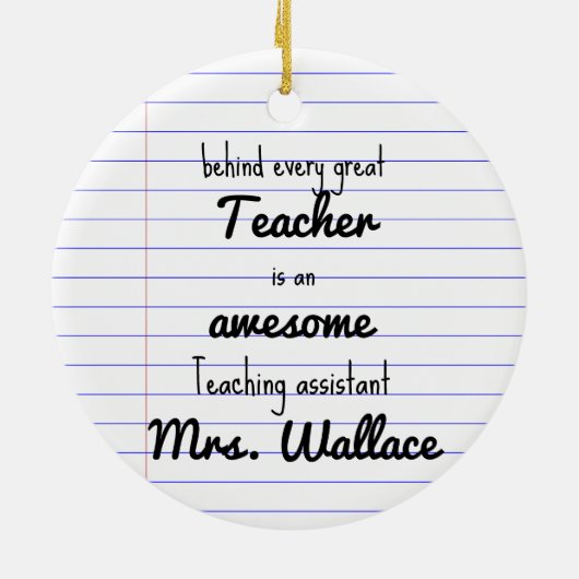 docent hulp canvas tas docent assistentie TA Keramisch Ornament (Achterkant)