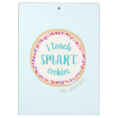 Docent Ik geef Smart Cookies Klembord (Achterkant)