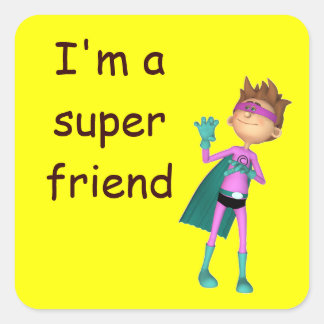 Docent inspirerend vriendschap sticker