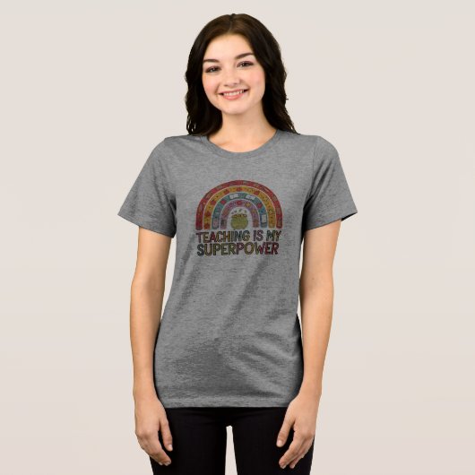 Docent & klaslokaal Shirt (Voorkant volledig)
