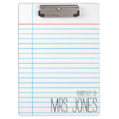 Docent - Klembord (Voorkant)