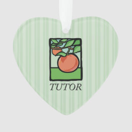 Docent, Leraar Bedankt, Appel Ornament