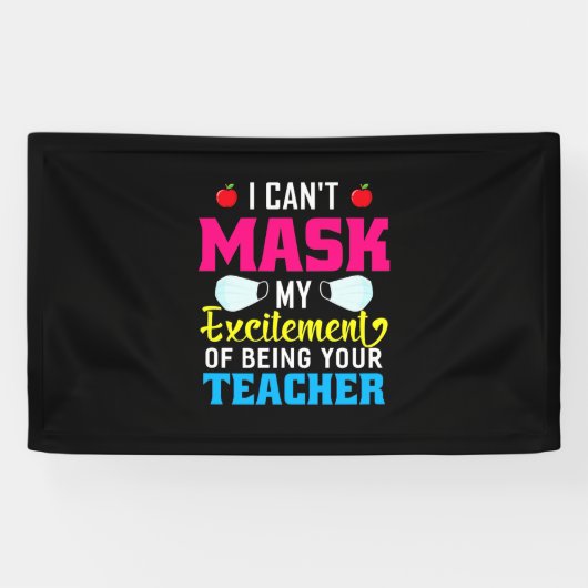 Docent Mijn Opwinding Van Het Zijn Uw Docent Spandoek (Horizontaal)