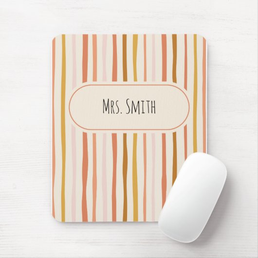 Docent notitieboek, gepersonaliseerd lerarengesche muismat (Met muis)