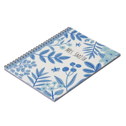 Docent notitieboek, gepersonaliseerd lerarengesche notitieboek (Linkerzijde)