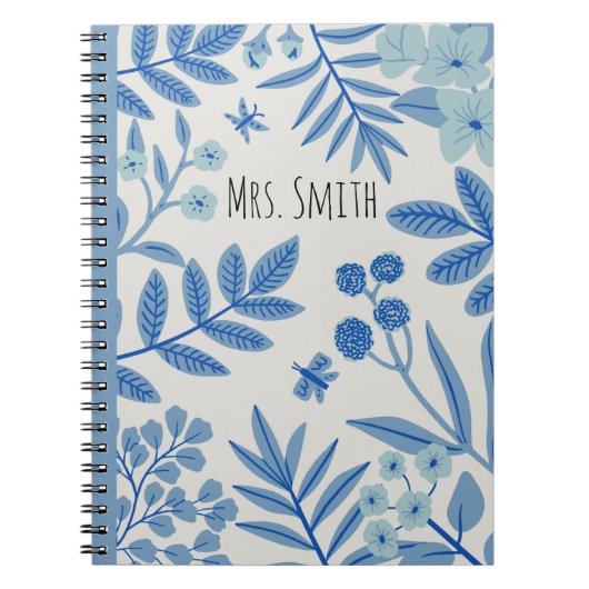 Docent notitieboek, gepersonaliseerd lerarengesche notitieboek (Voorkant)