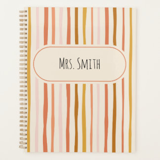 Docent notitieboek, gepersonaliseerd lerarengesche planner