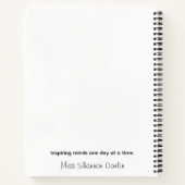 Docent Notitieboek – Pencil/Chihuahua Design (Achterkant)